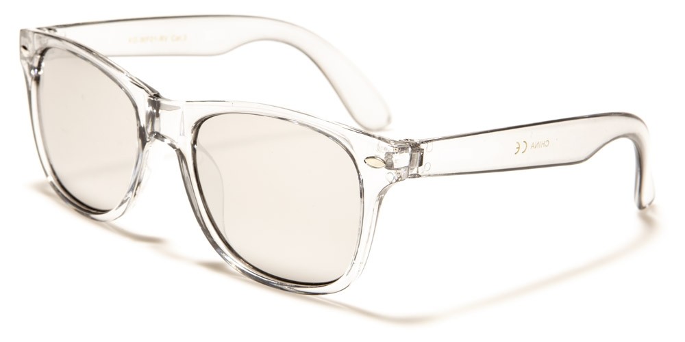 Kids Classic Mirrored Sunglasses Wholesale KG-WF01-RV
