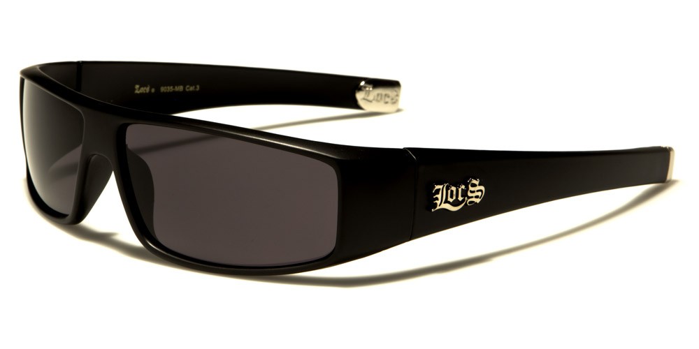 Locs Rectangle Men's Sunglasses In Bulk LOC9035-MB